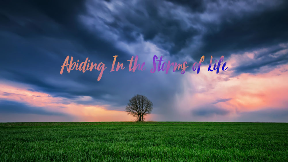 Abiding In The Storms of Life